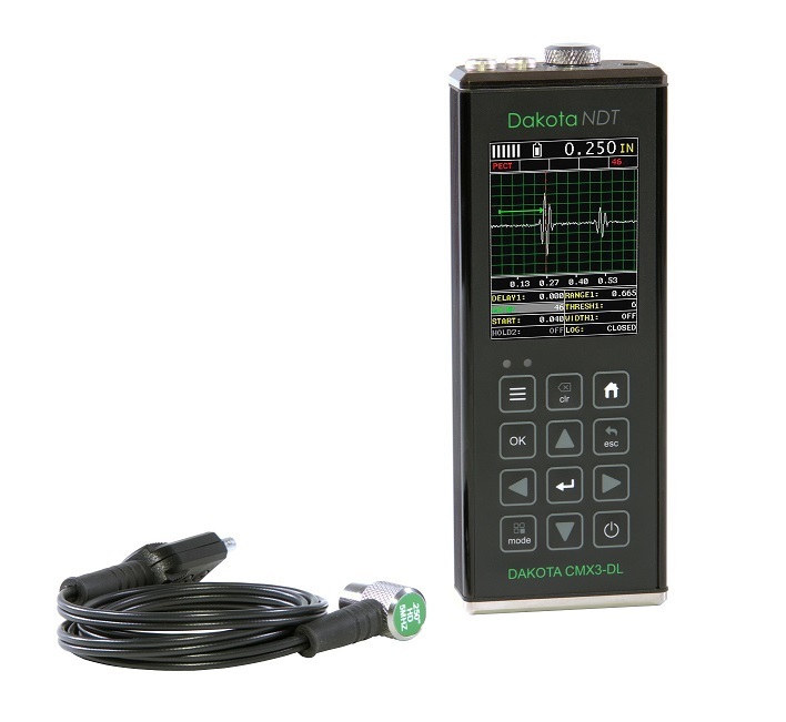 Dakota CMX Ultrasonic Thickness Gauge (A/B-scan & coating thickness)